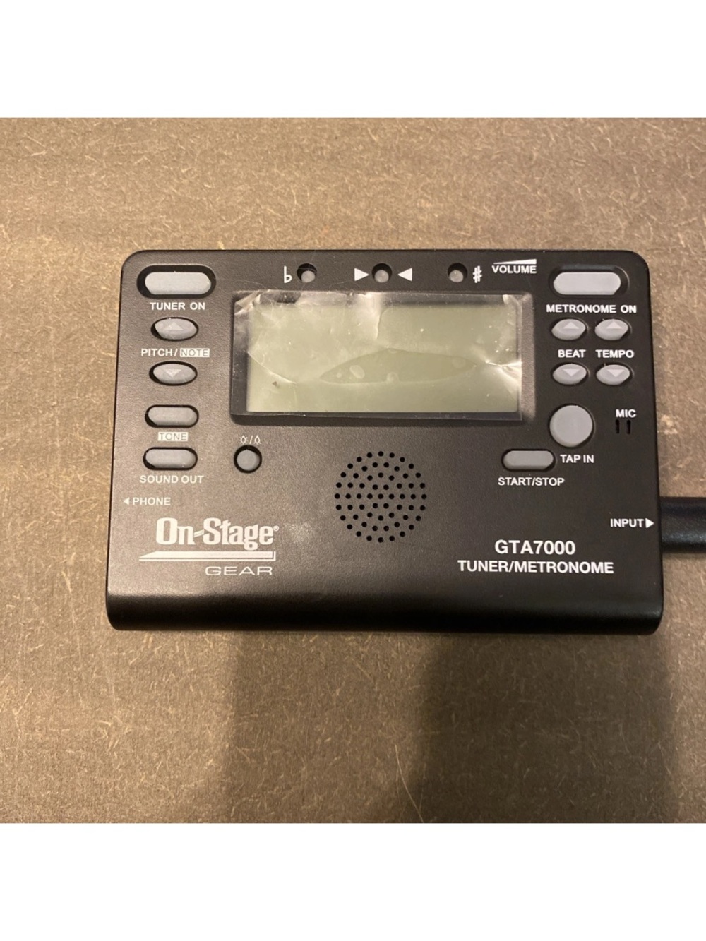 On Stage GTA7000 Chromatic Tuner/Metronome
